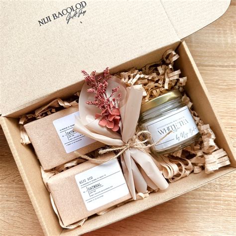 NIJI BACOLOD’S Froxy Gift Box with personalized notebook and .